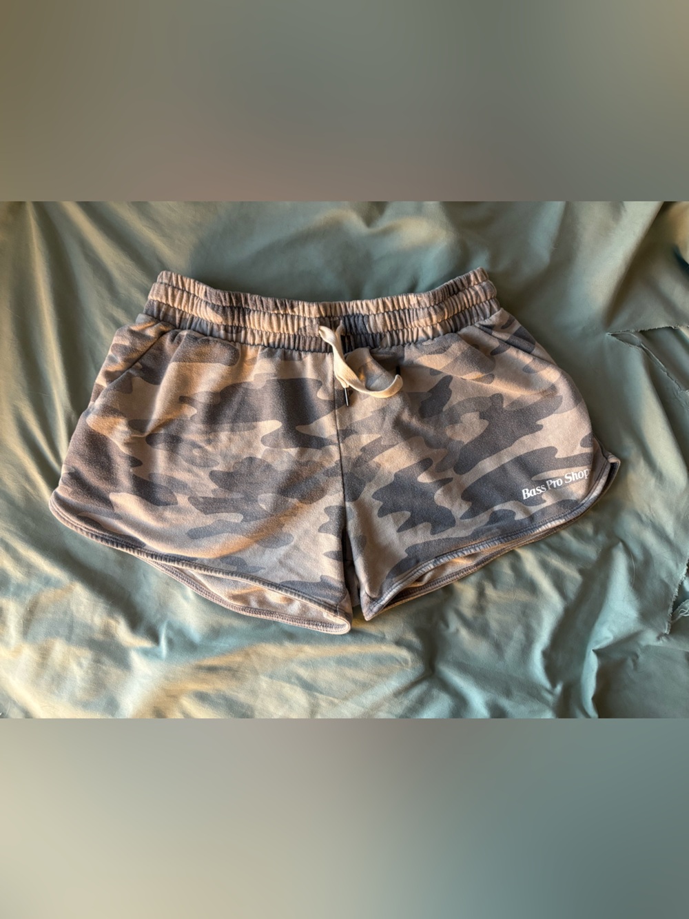 Bass Pro Shops Camo cotton blend shorts